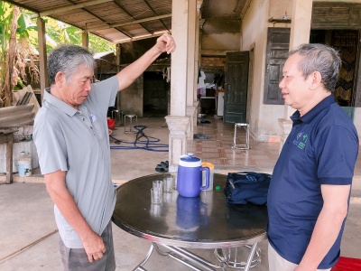 Quảng Trị: Triển khai chuỗi hoạt động can thiệp phục hồi chức năng tại nhà và đánh giá, chỉ định dụng cụ trợ giúp cho người khuyết tật